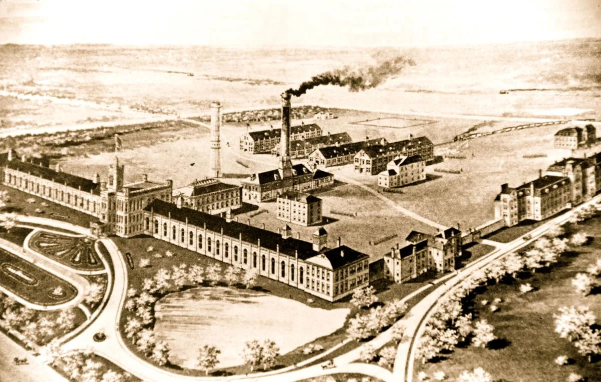 Illinois Boys Reformatory School, later Illinois State Reformatory, later Illinois State Penitentiary, and currently Pontiac Correctional Center in Pontiac, IL