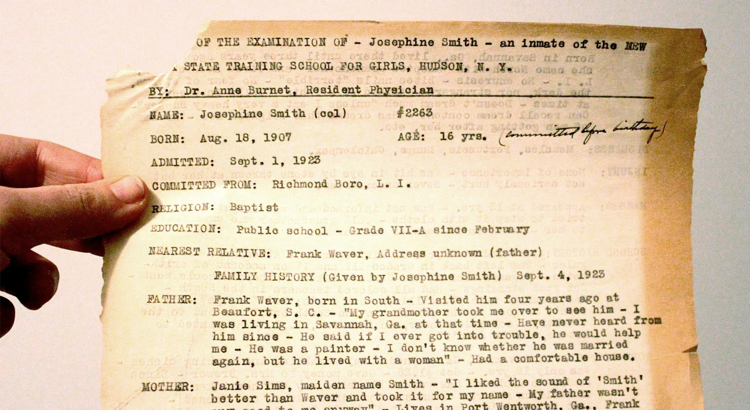 Inmate Document Files Prison Records At The National Archives – PPMKUW