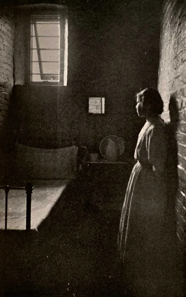 Girl in solitary confinement, Hudson NY