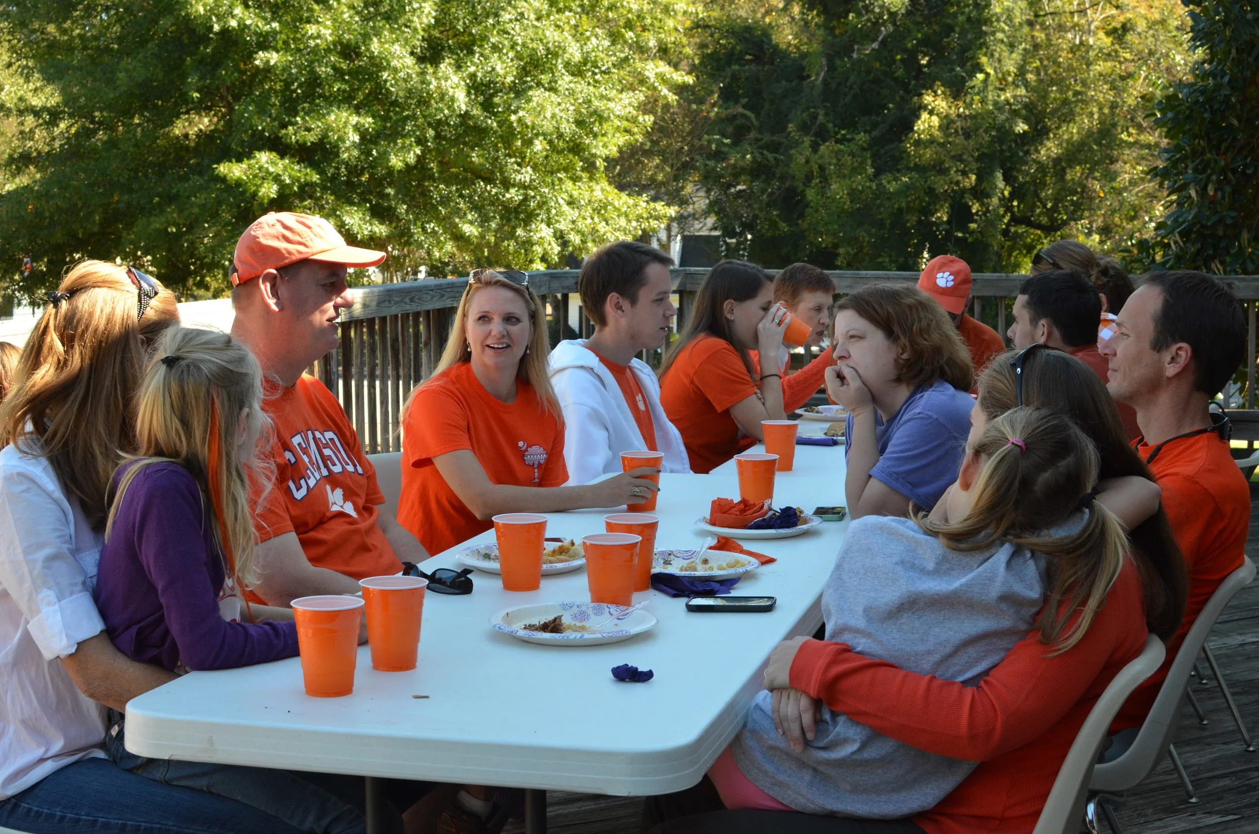 Alumni from the 90's and 00's at PSA's Annual Homecoming Tailgate