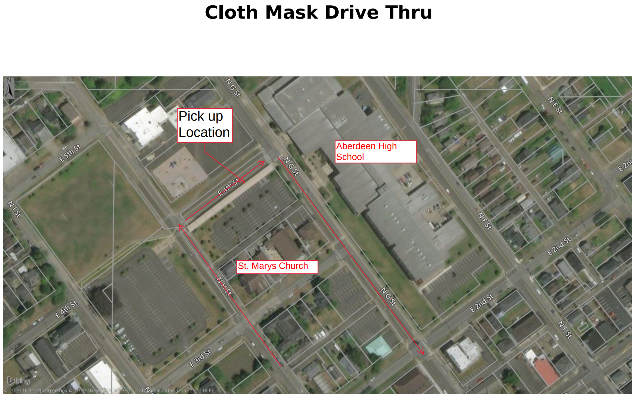 Mask distribution event for eligible residents Thursday, July 9 at Aberdeen High School