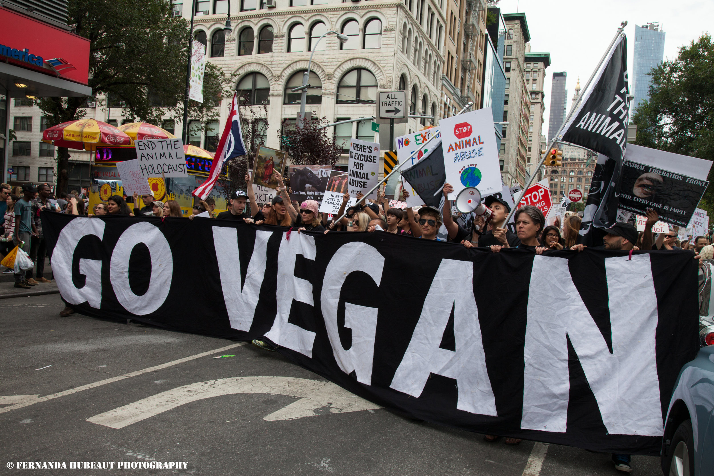 Go Vegan. NYC.