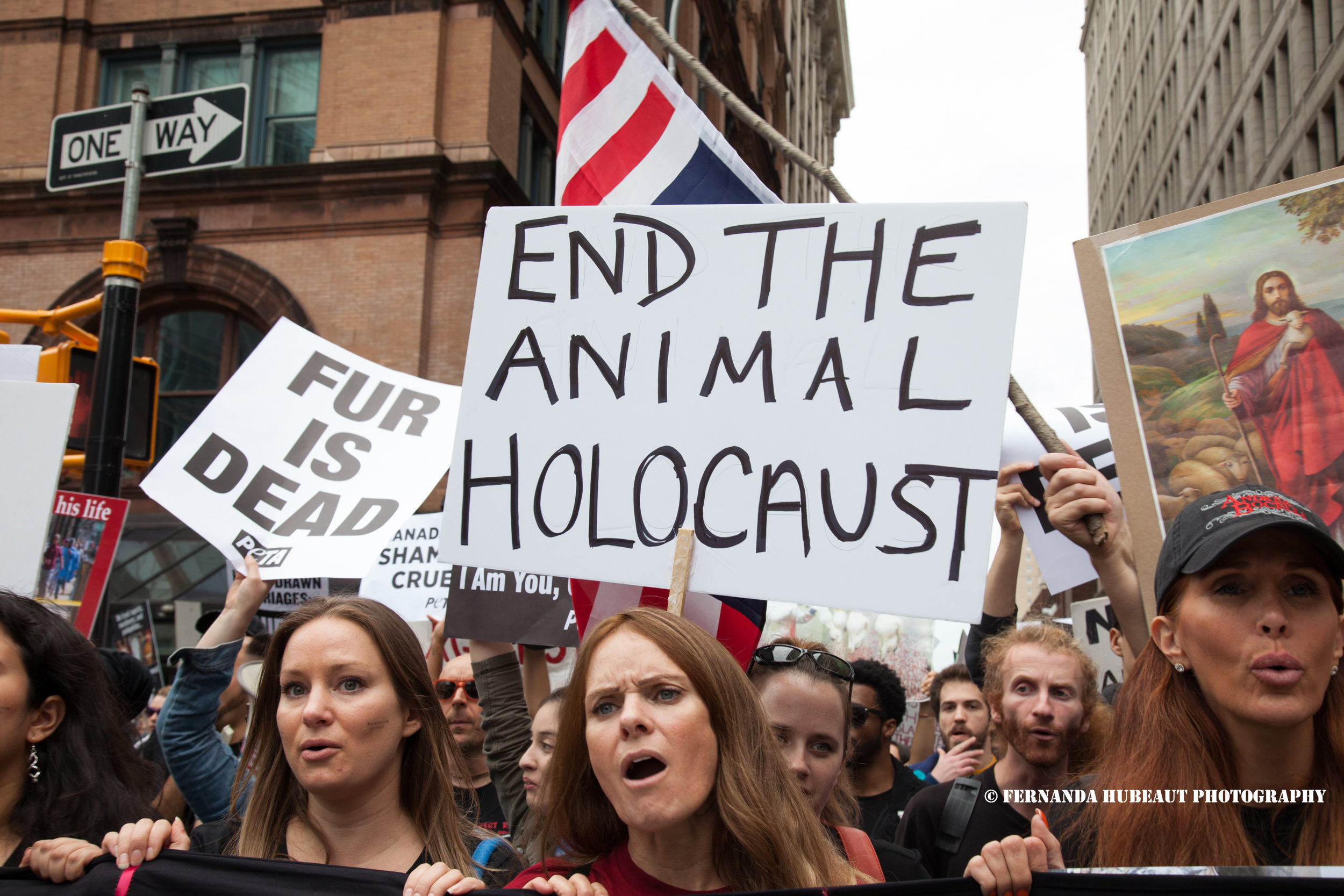 End the Animal Holocaust. NYC