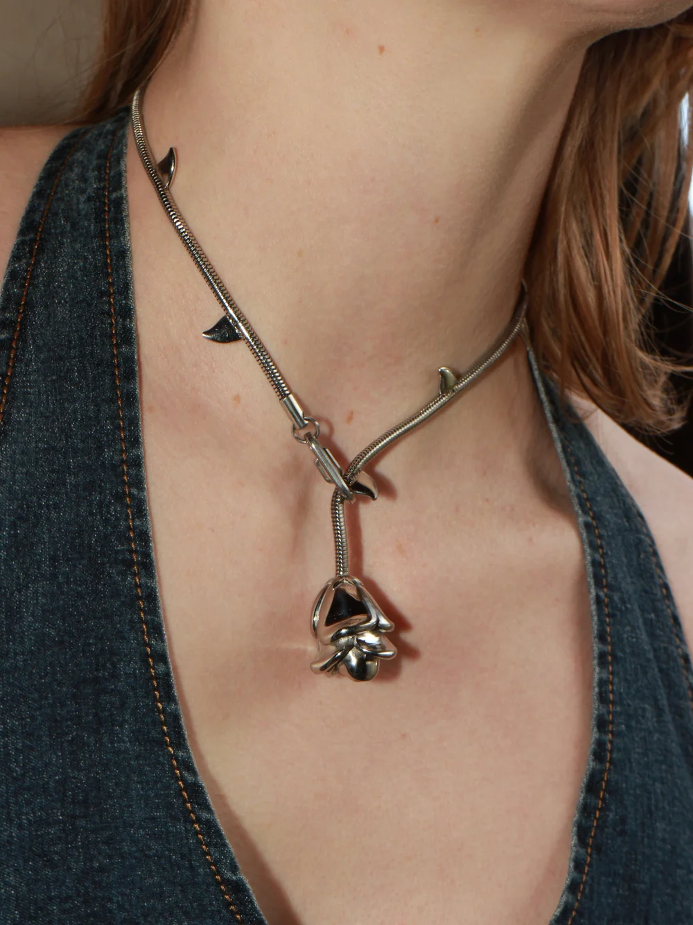 Marland backus ネックレス MARLAND BACKUS / Bow Necklace / Gold | DELTA