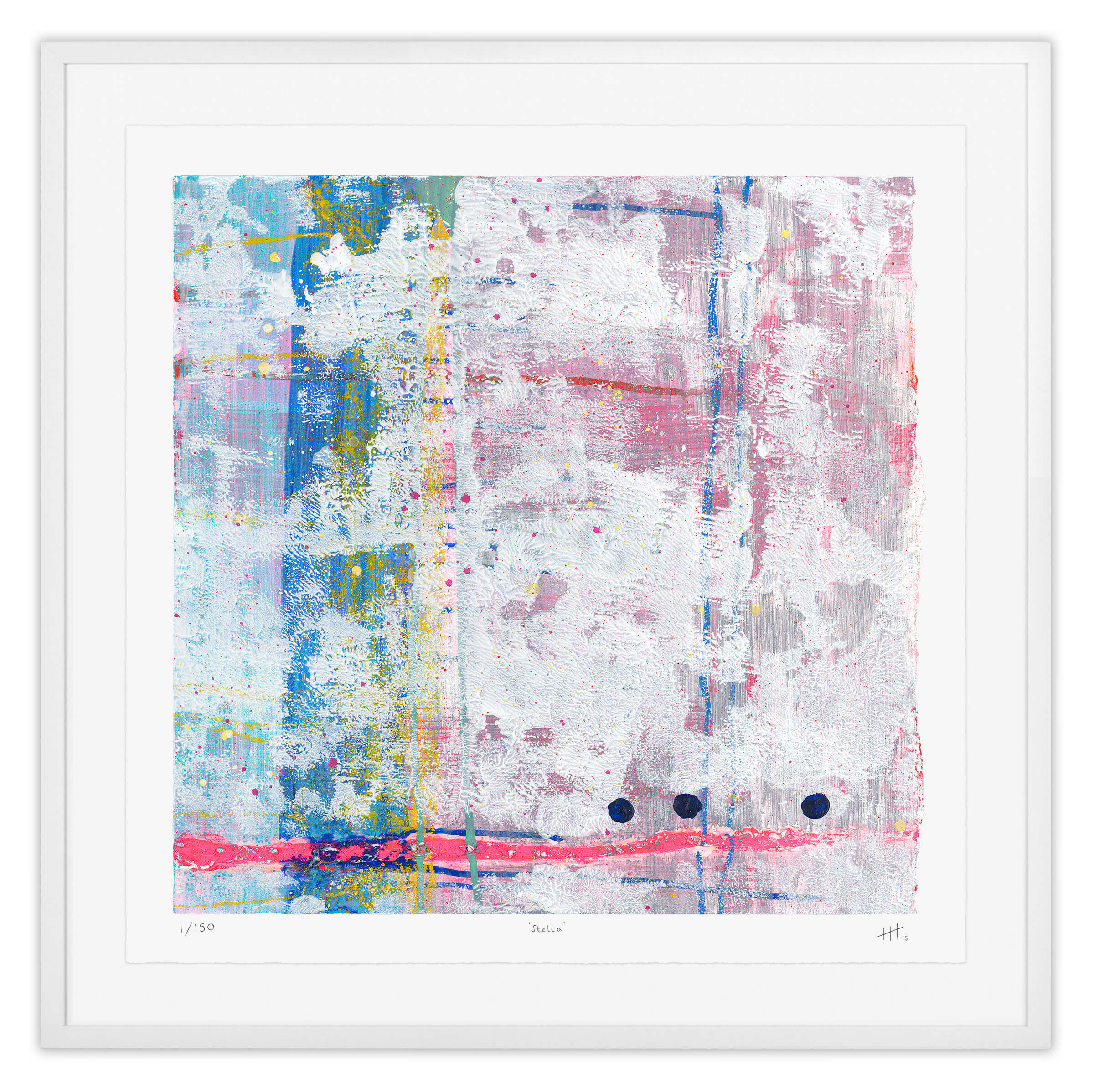 'Stella' LIMITED EDITION GICLEE PRINT / Edition of 150 Size: 79cm x 79cm (framed) £400 (includes frame) / £300 unframed purchase via contact form