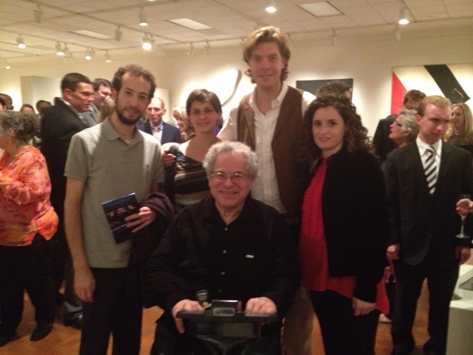 With Itzhak Perlman