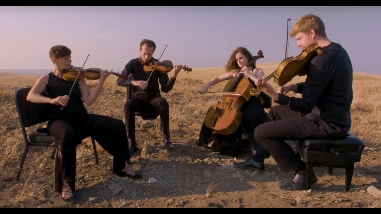 Performing at the Domo at Tippet Rise Art Center