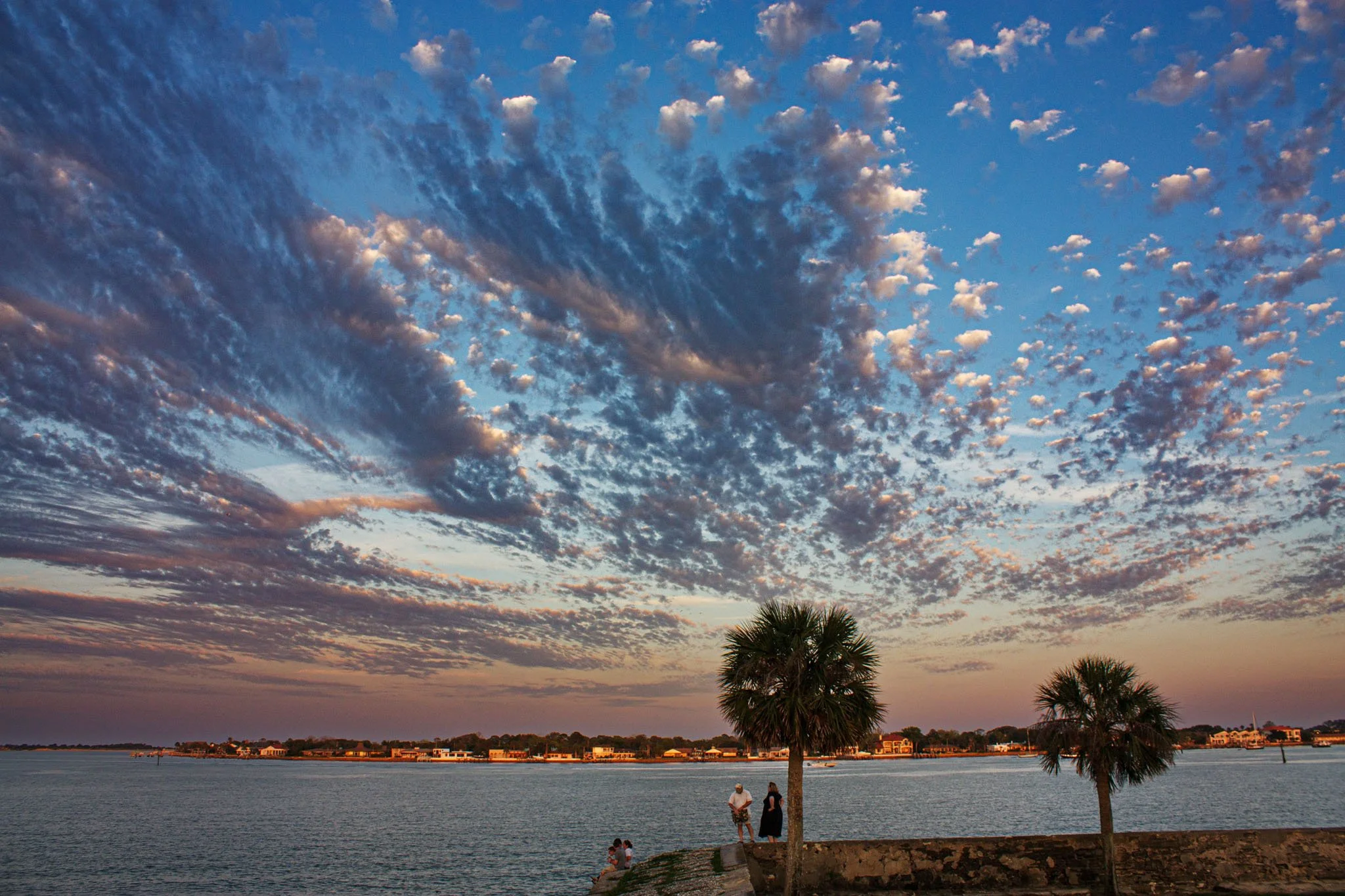Coucher de soleil sur Saint-Augustine