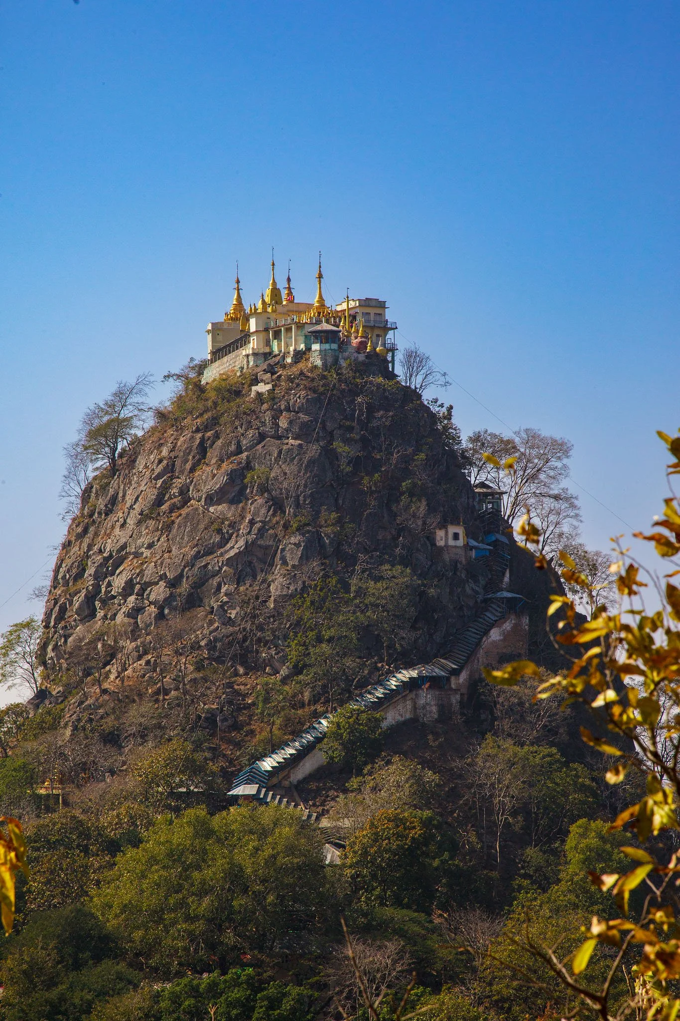Le mont Popa