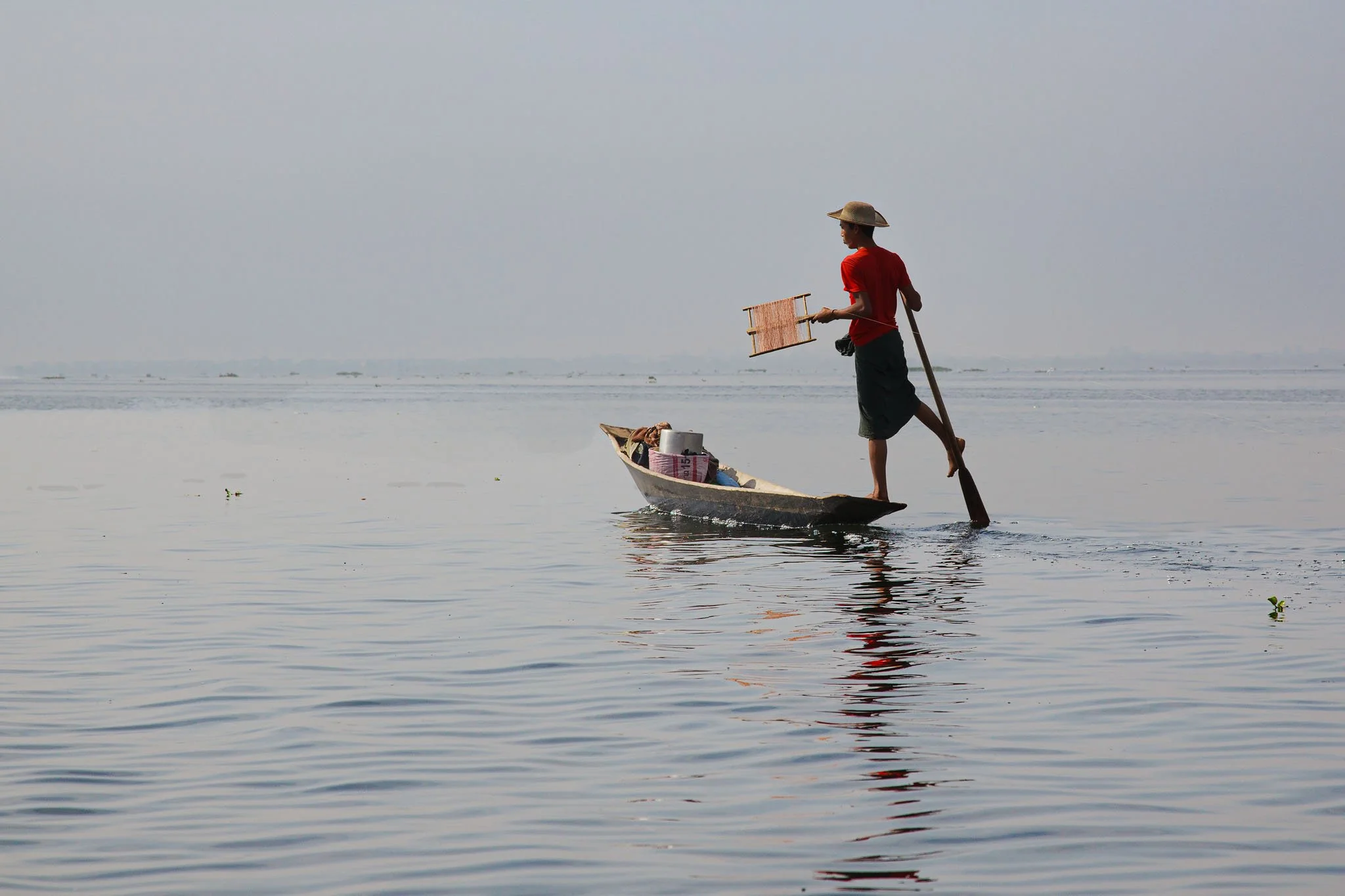 Pêcheur équilibriste