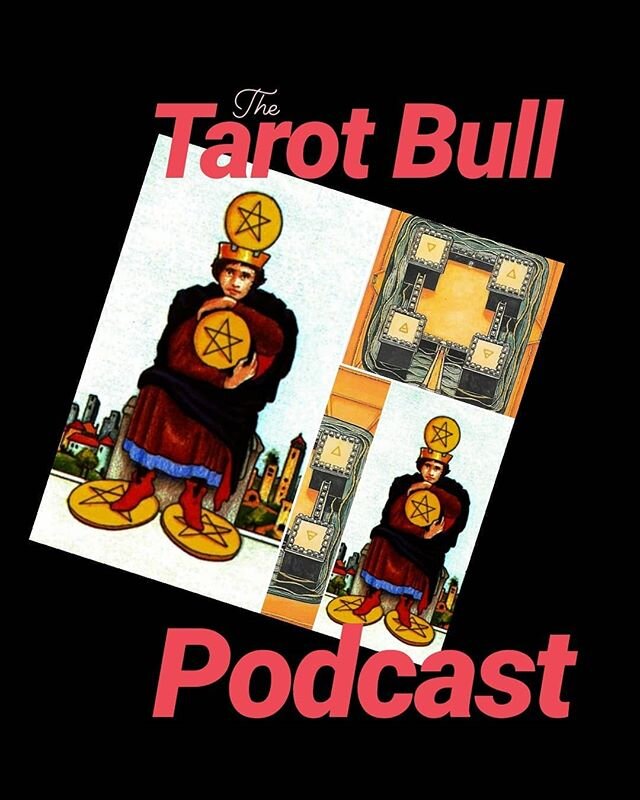 Check out this week's show with @littlecricketshivers @brandonjon3 
Talking about the 4 of Pentacles &amp; the number Ten in all four suits
#4ofpentacles #fourofpentacles #ten #10s #tarotbull #taroscopic #tarotknowledge #tarotnewbies #tarotCards #tar