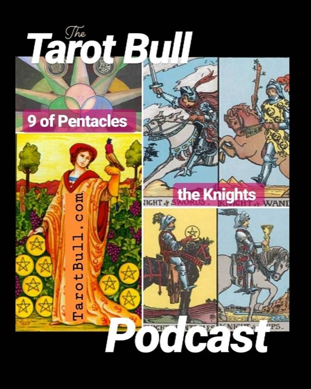 Nine of People &amp; the Knights today with @littlecricketshivers @brandonjon3 @gizzywicket 
Link in Bio 
#tarotbull #taroscopic #tarotnewbie  #tarotmysterys #occulted #knowthyself #alchemy #tarotpodcast #tarottalk