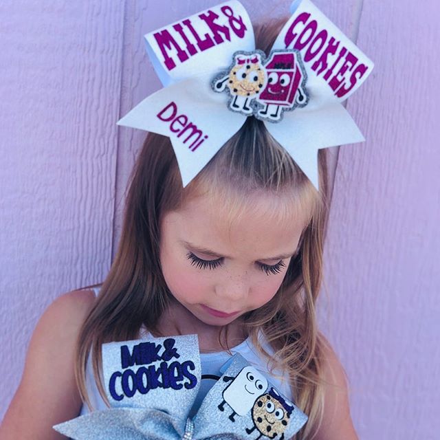 HEAR, HEAR! 🎉 All Bows hereby declares to adopt &ldquo;MILK &amp; COOKIES!&rdquo; As our most important term of exclamation. Another incredible invention from another incredible All Bows Brand Rep, @demi_do_dah 💕💕💕 We love you, Demi! 🍪 🥛 MILK &