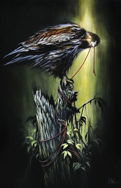 The Messenger oil on panel 2018