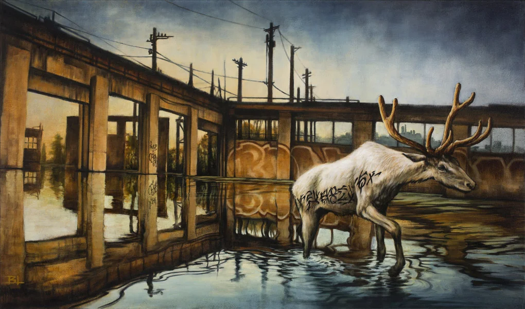Stomping Grounds oil on panel 2014