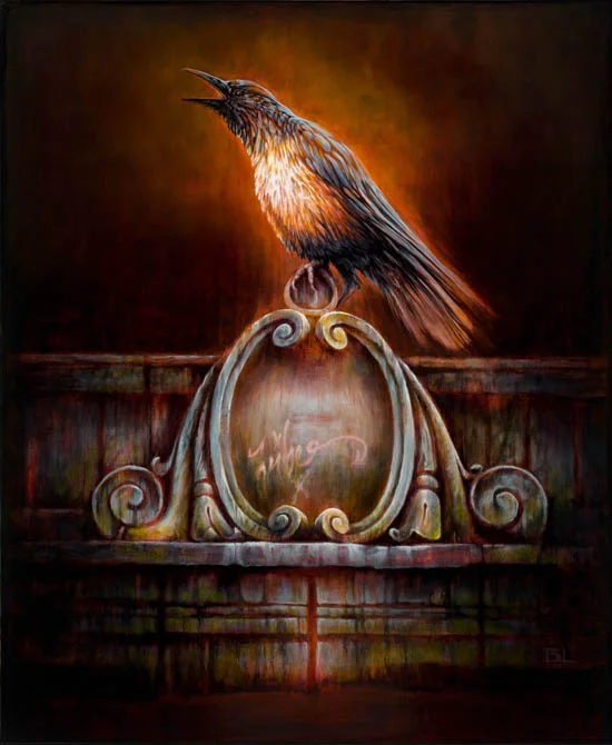 Meridian Crow oil on panel 2015