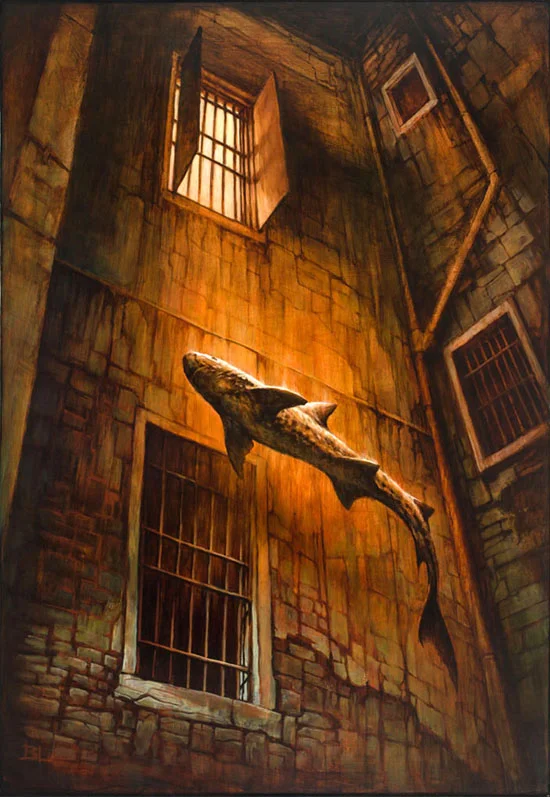 The Visit oil on panel 2015 Original Available