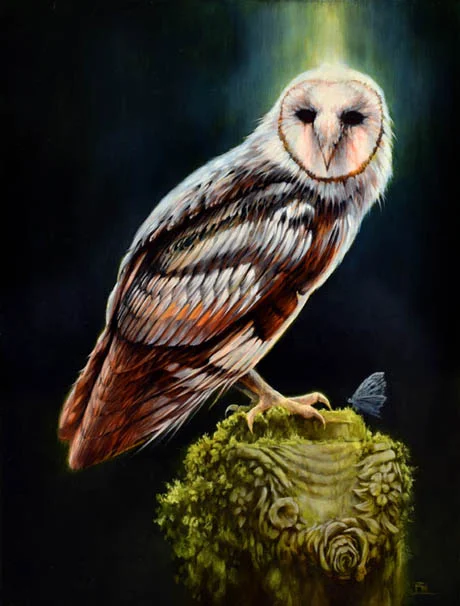 Ghost oil on panel 2019