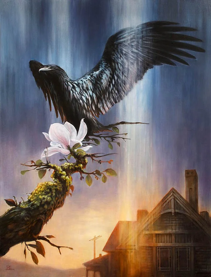   Home  oil on panel 2025 