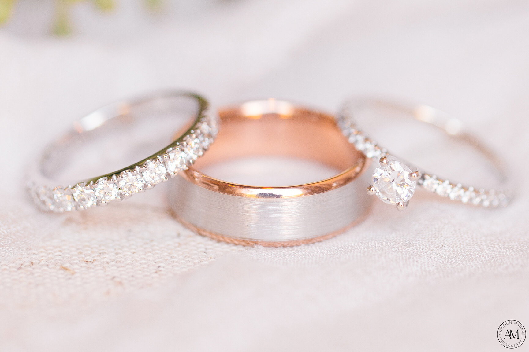 Details of wedding rings