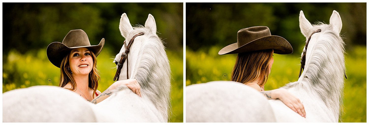 girl and horses