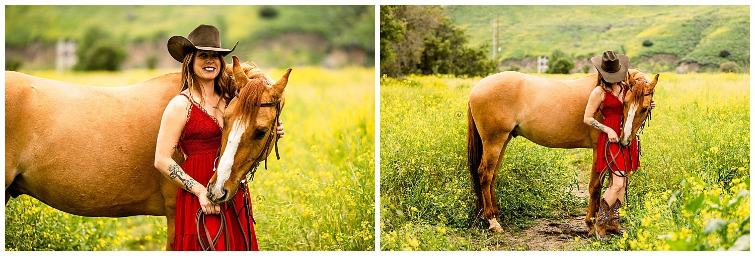 girl and horses