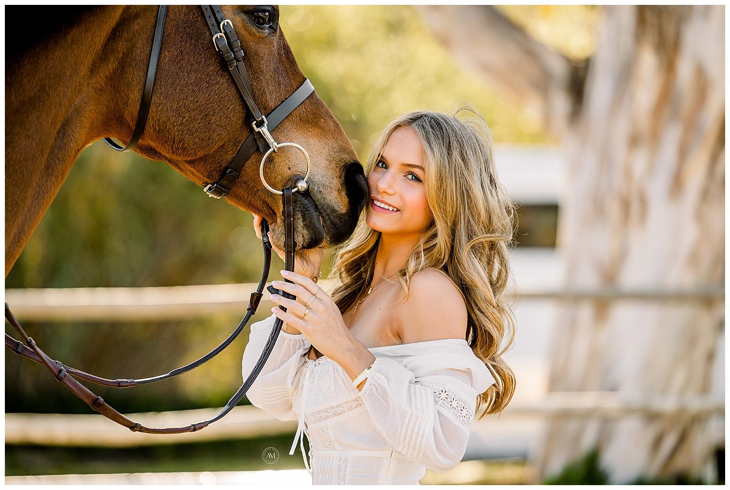 Camryn and horses