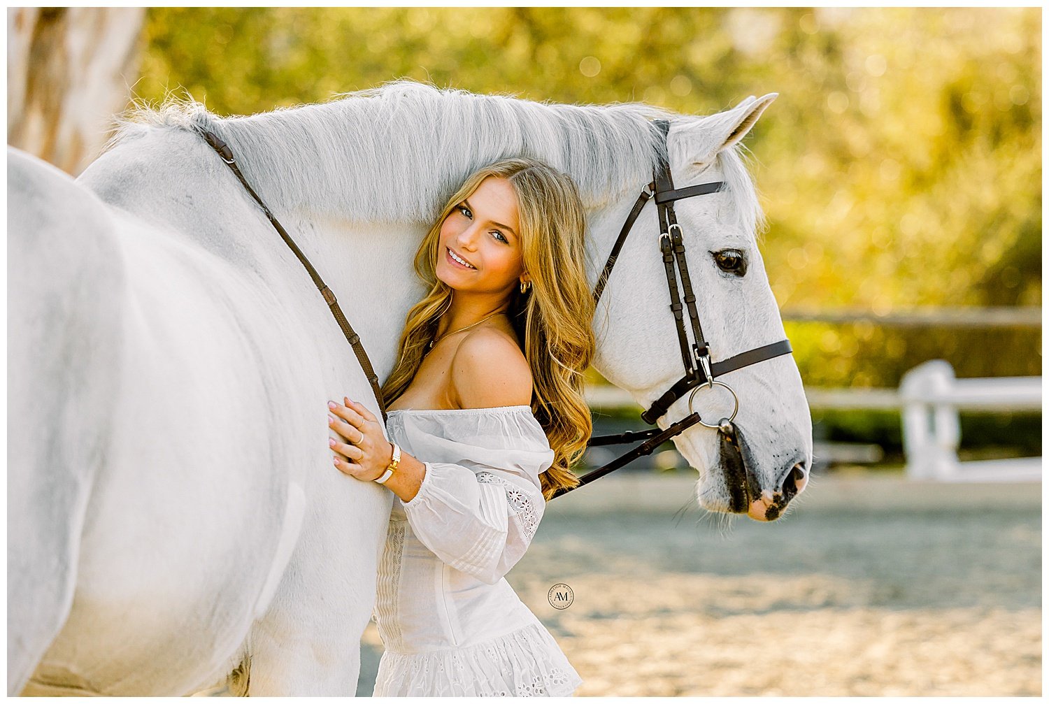 Camryn and horses