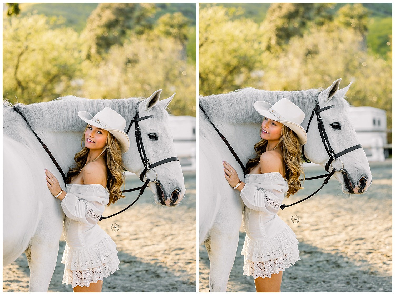 Camryn and horses