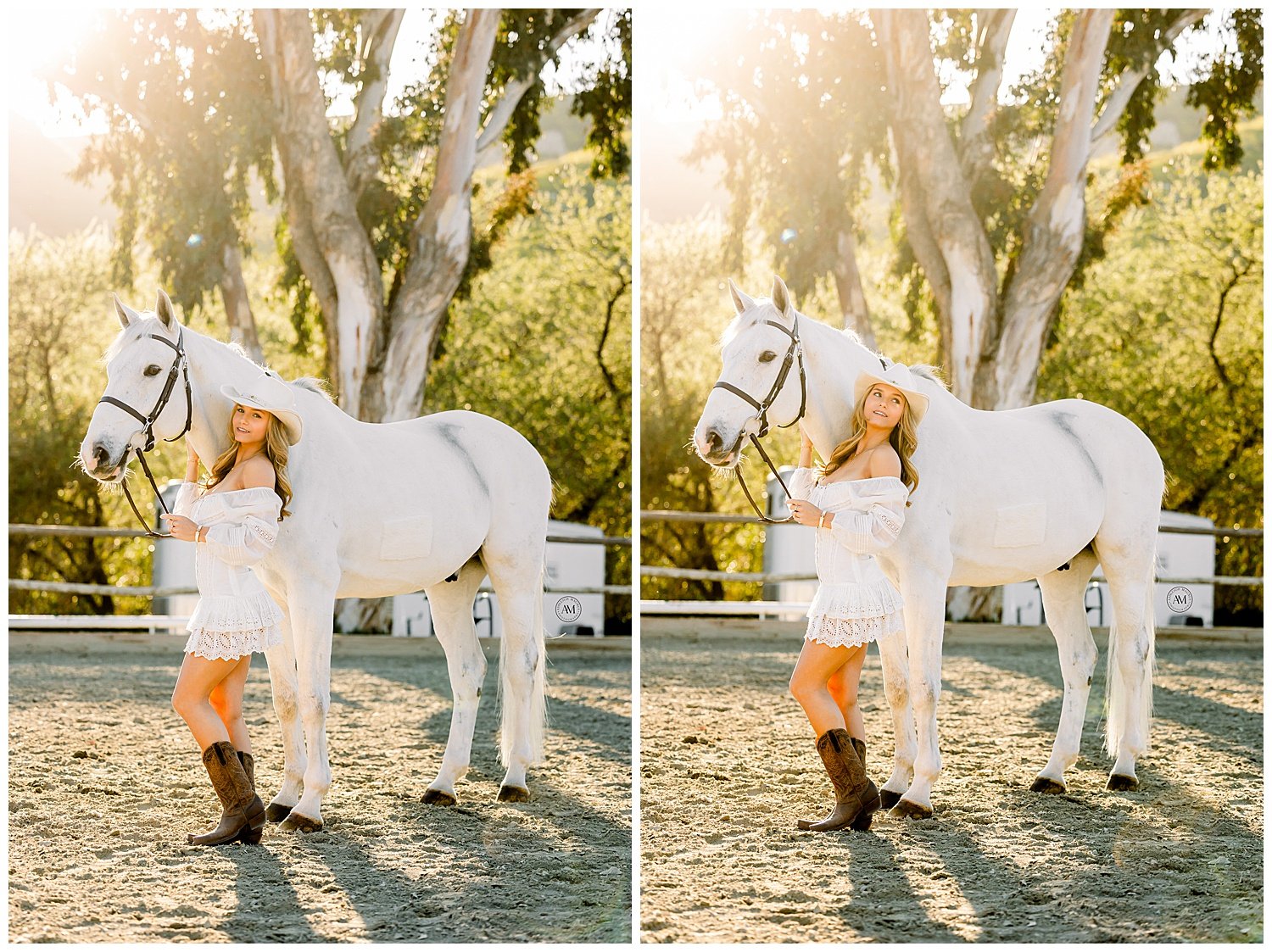 Camryn and horses