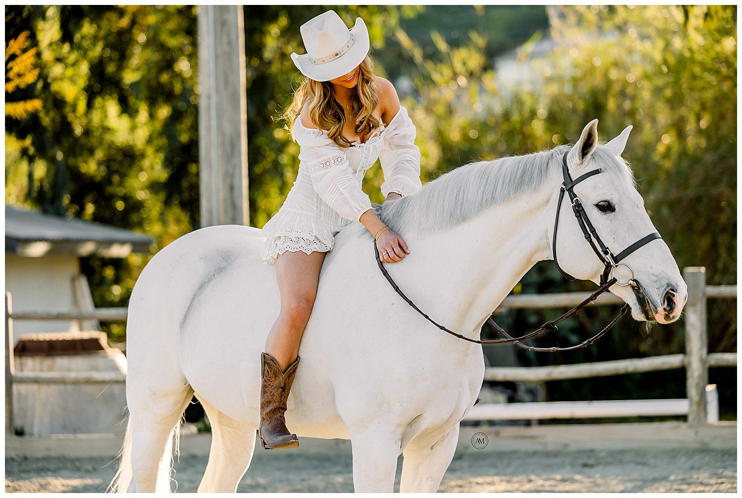 Camryn and horses