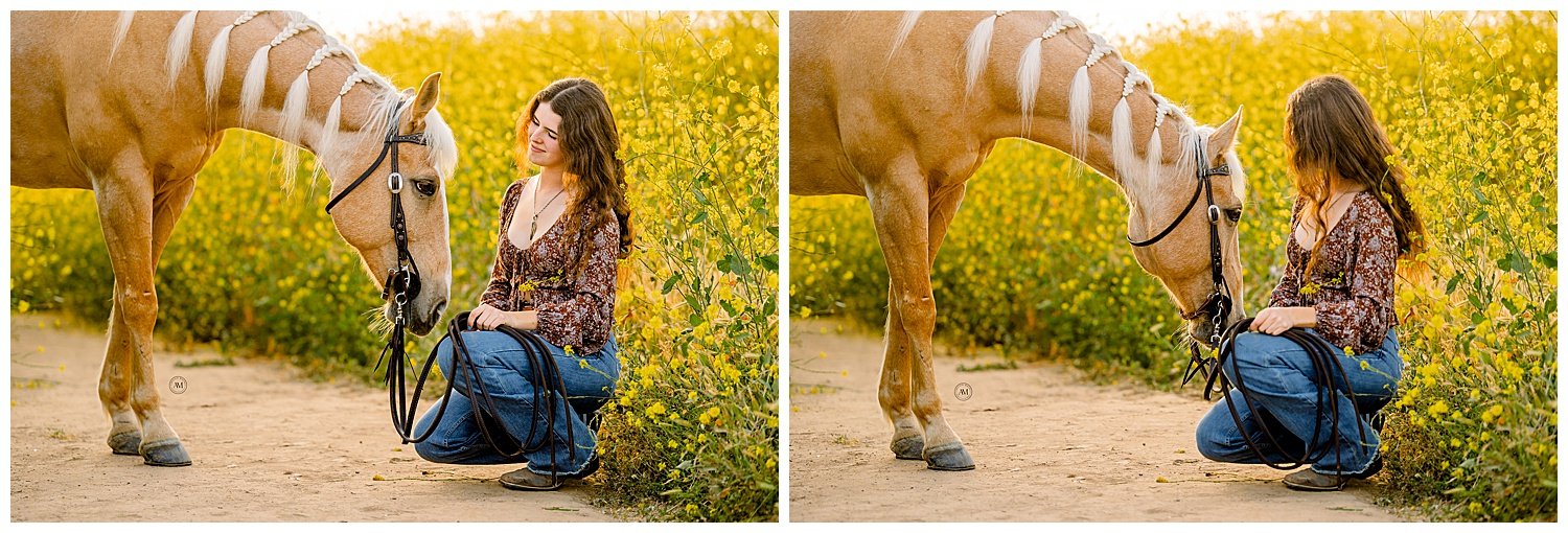 girl and horse