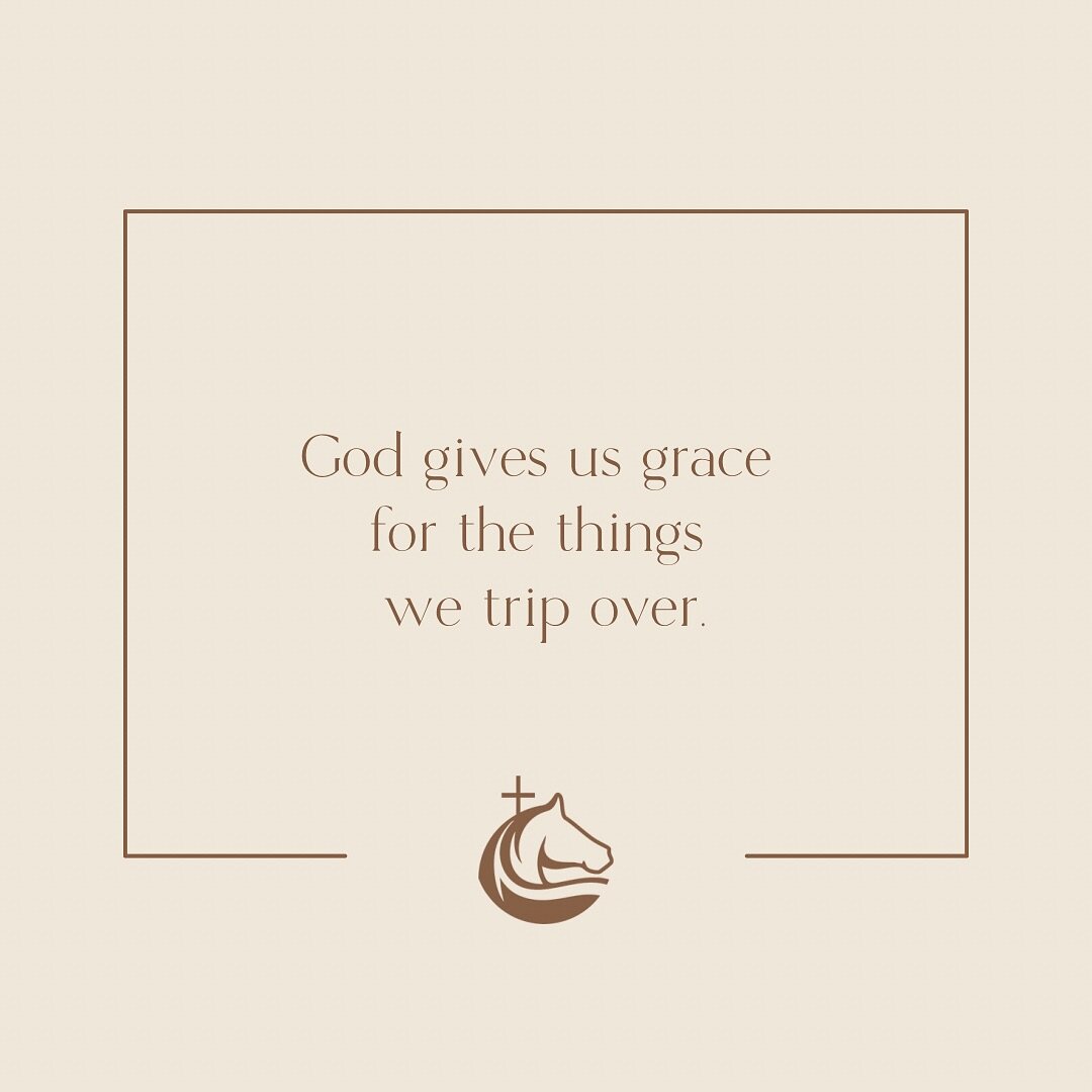 God&rsquo;s grace is one of the greatest gifts of all ✞

Mankind I by no means perfect. We all stumble and trip over things in this lifetime. Lucky for us, our God is there to pick us up, dust us off, and guide us in His ways.

#equestriansoffaith #c