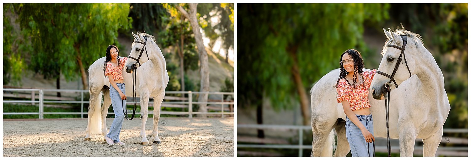 girl and horse