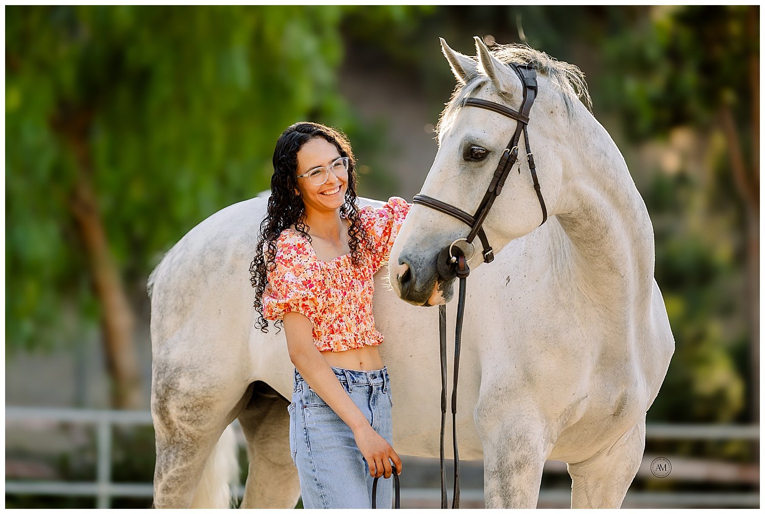 girl and horse