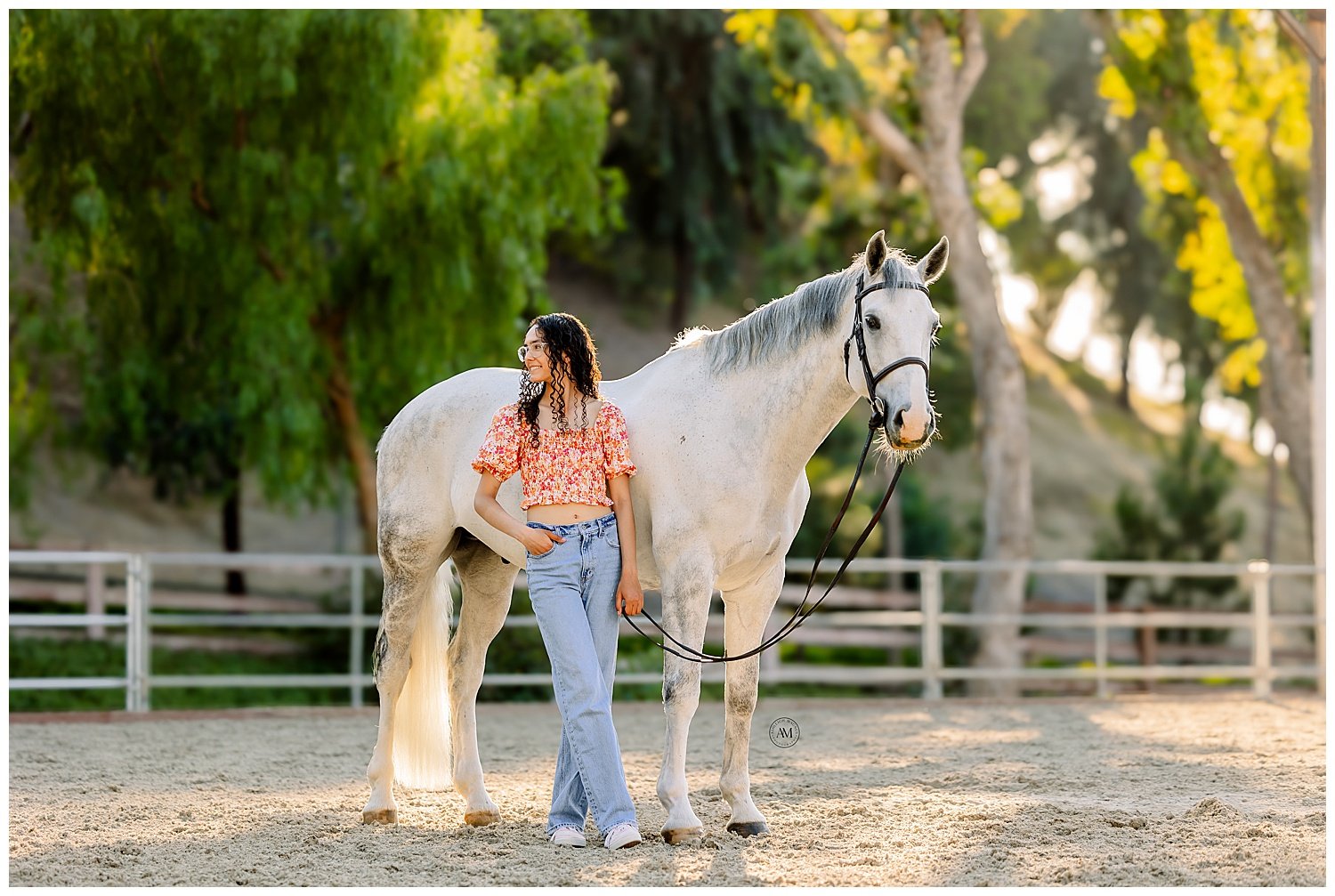 girl and horse