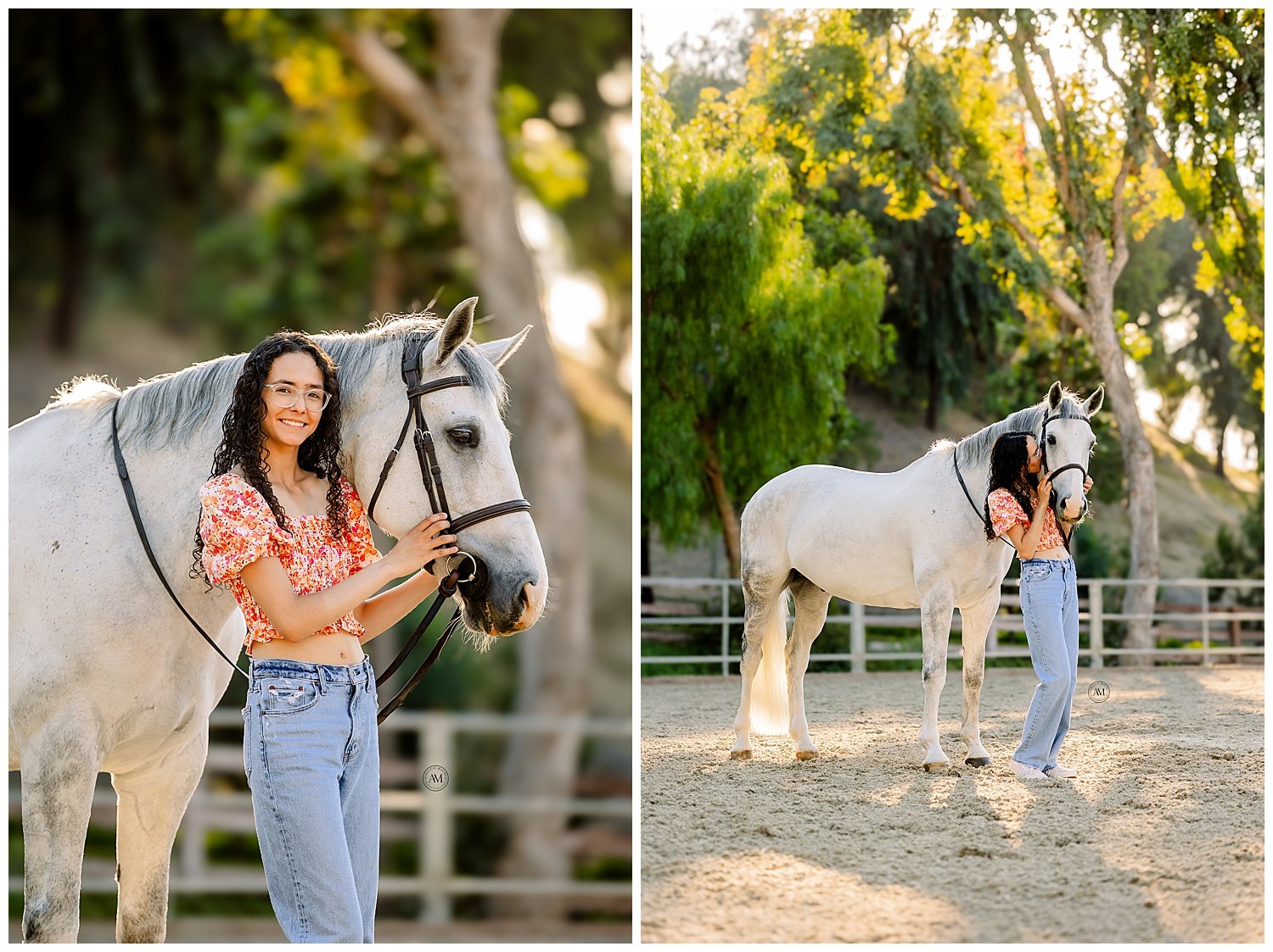 girl and horse