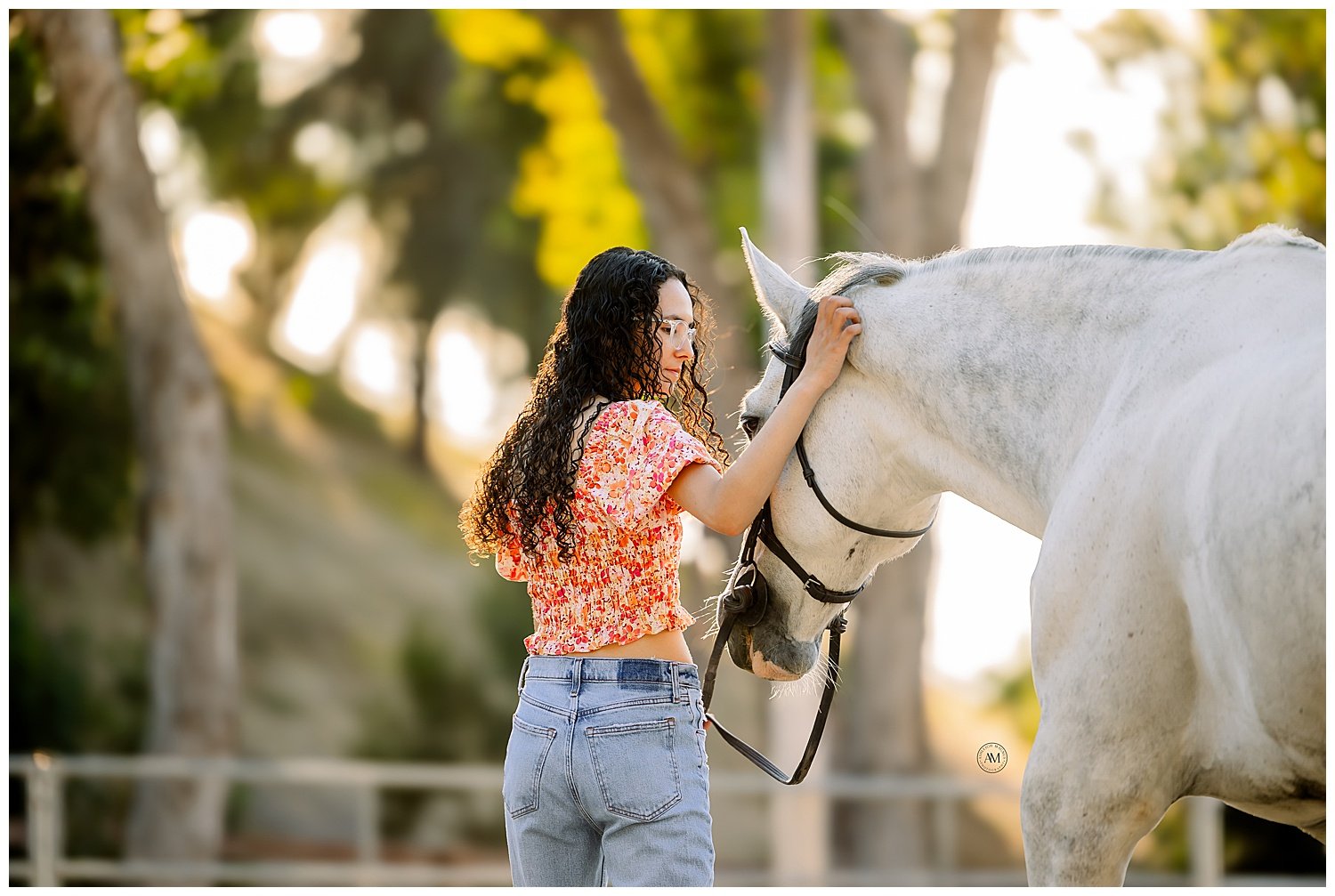 girl and horse