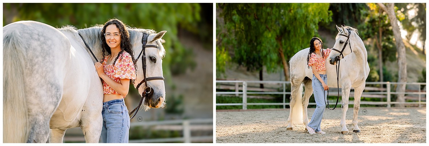 girl and horse