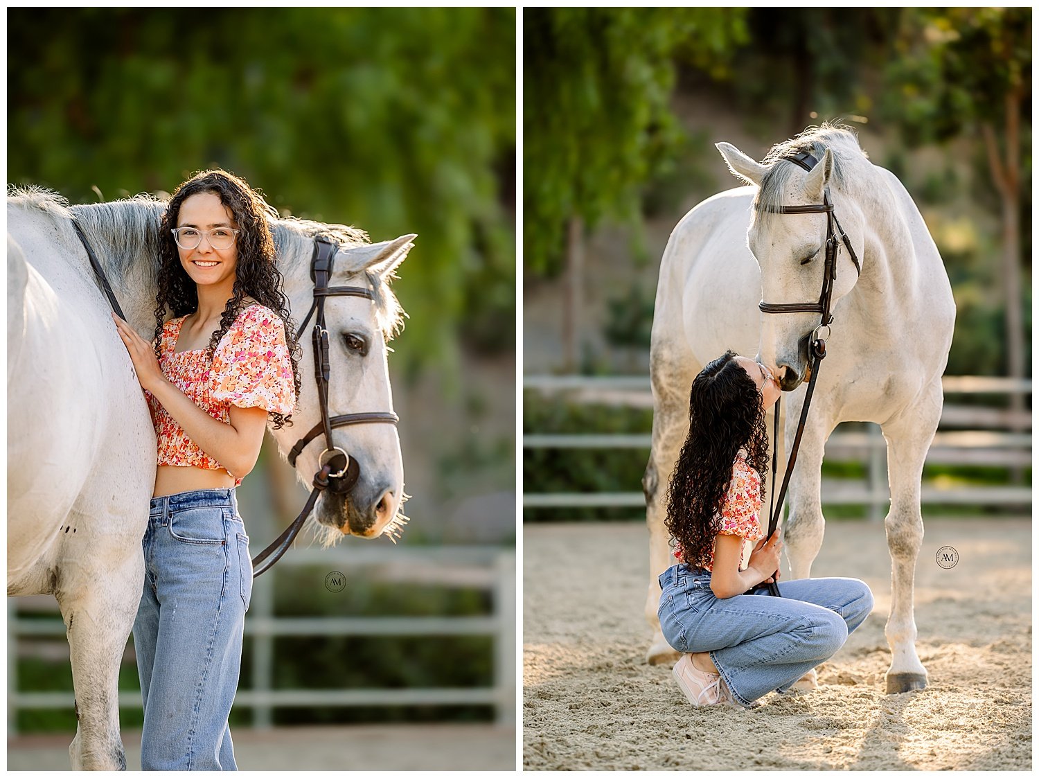 girl and horse