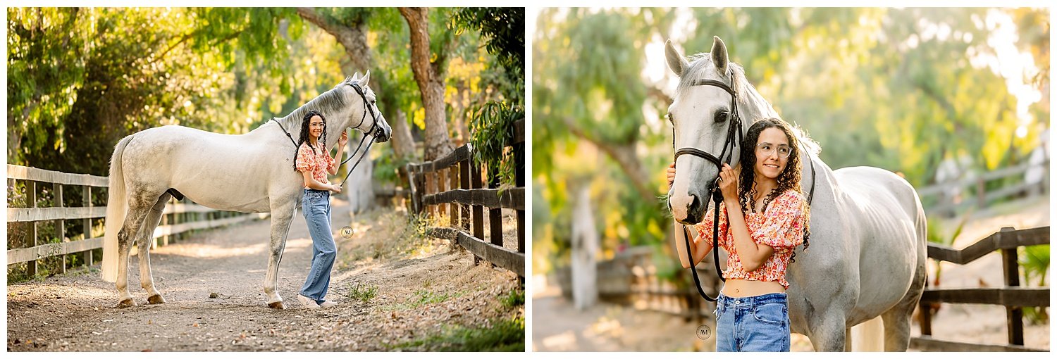 girl and horse