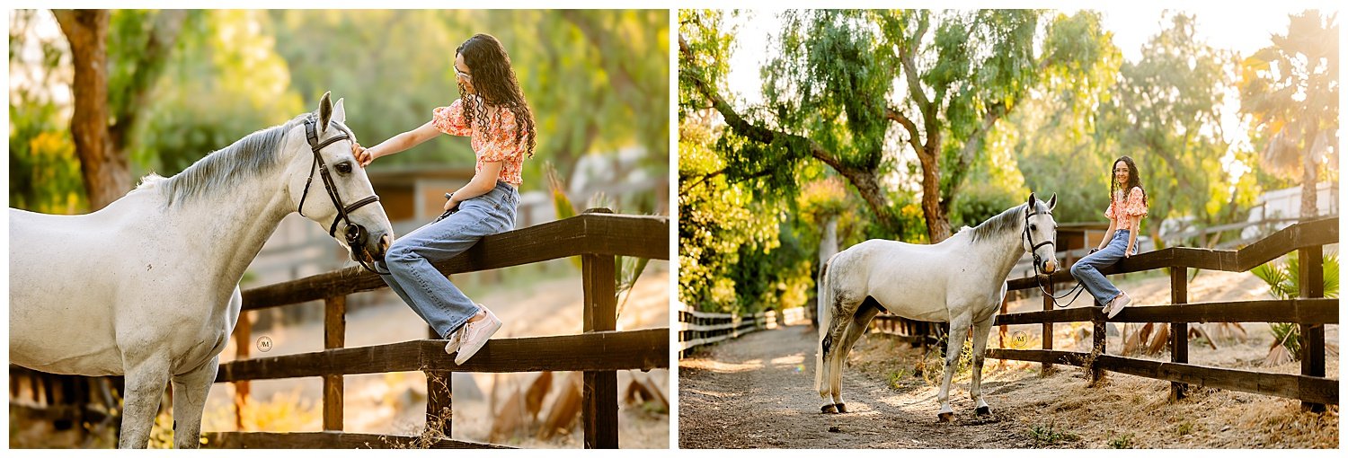 girl and horse