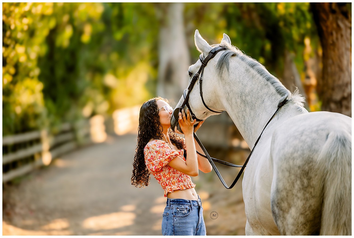 girl and horse