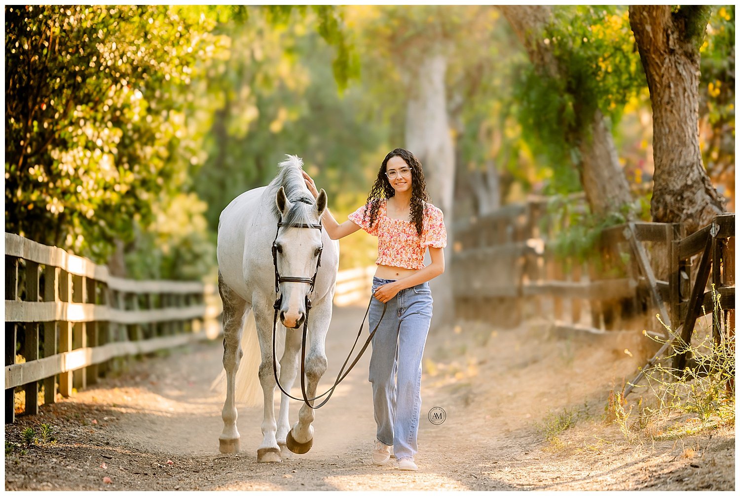 girl and horse