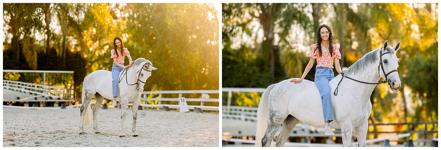 girl and horse