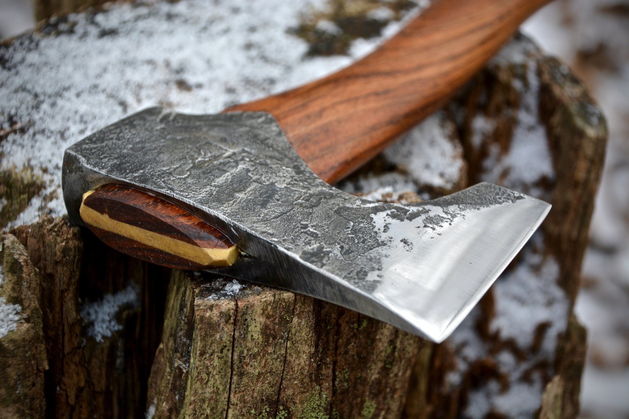 Axe Sharpening Stone - Arctic Fox Puck — Hoffman Blacksmithing