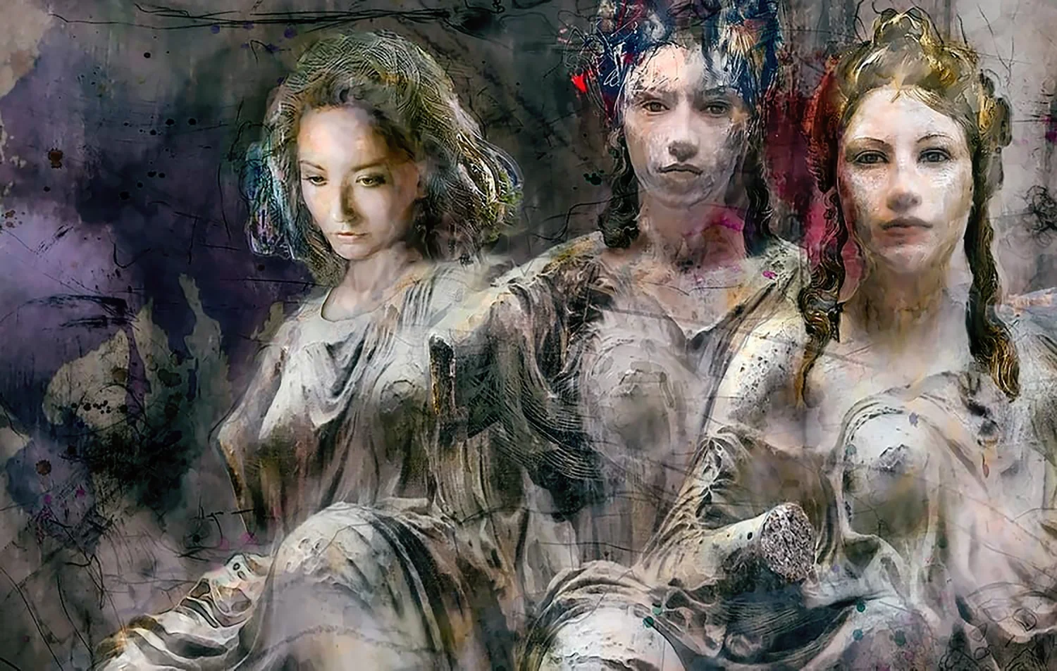 Gorgon Sisters Art