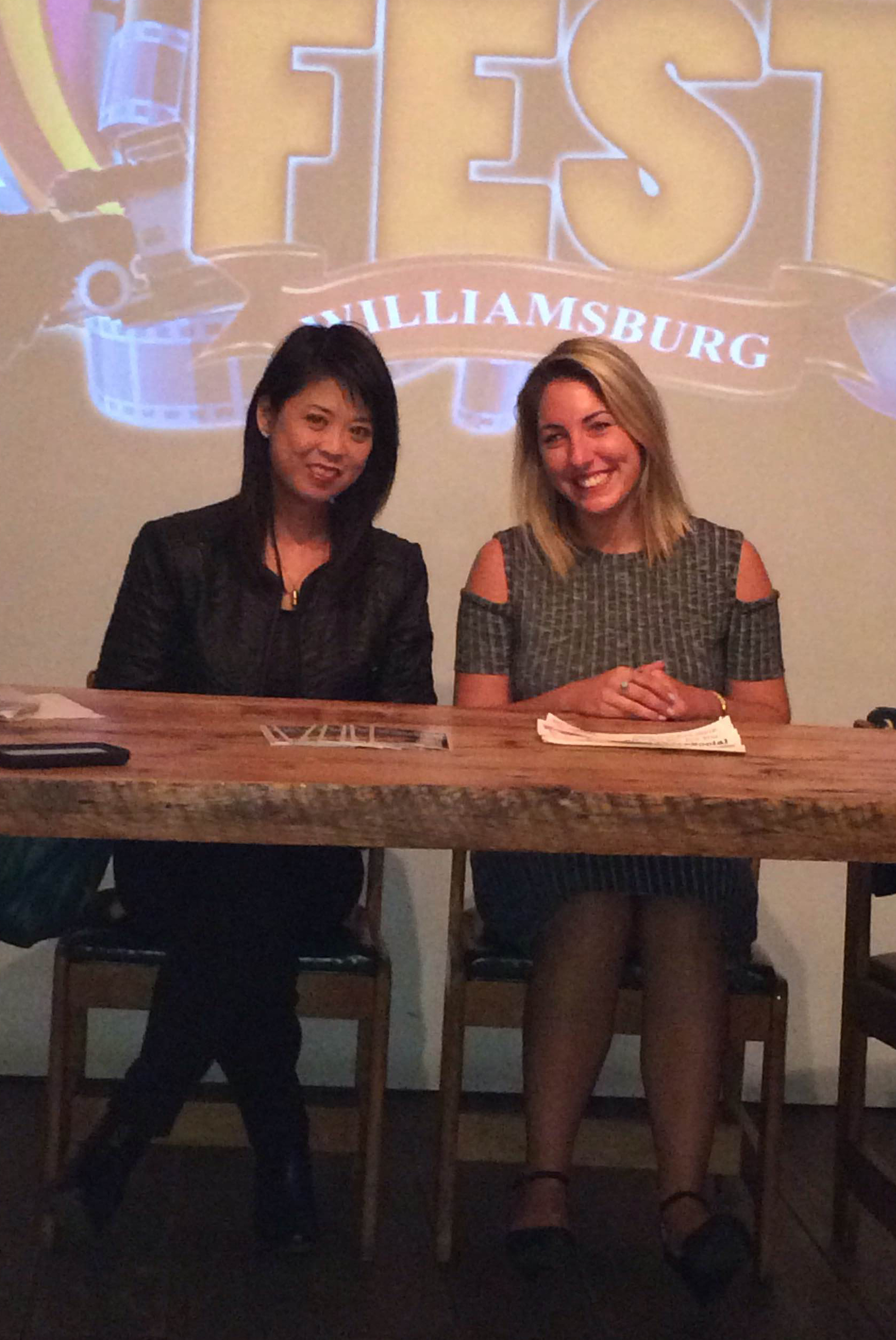Felicia Lin and Lauren DiTomasso
