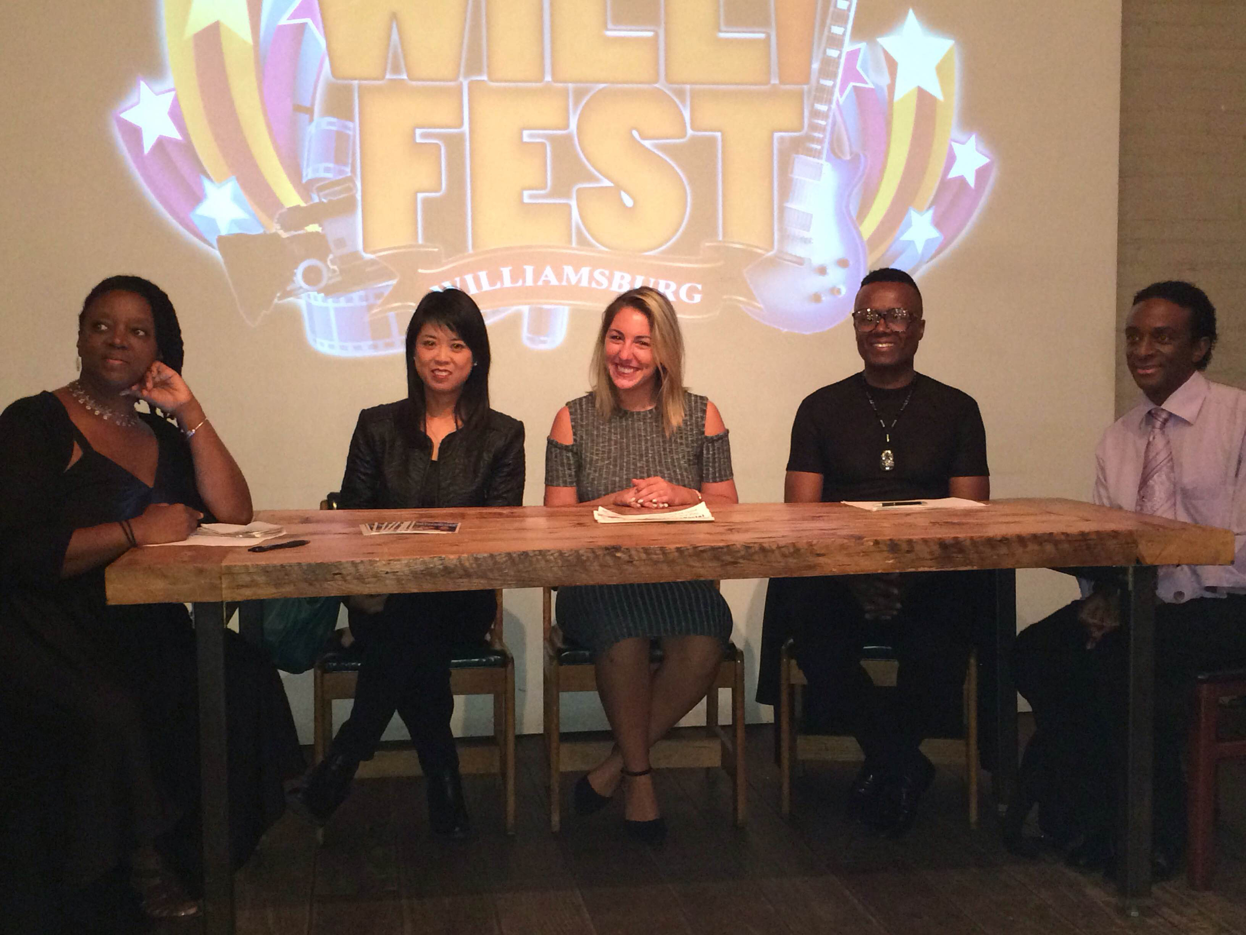 Joanna White-Oldham , Felicia Lin , Lauren DiTomasso , G. Anthony Williams and Dr. Kirt Gonzales