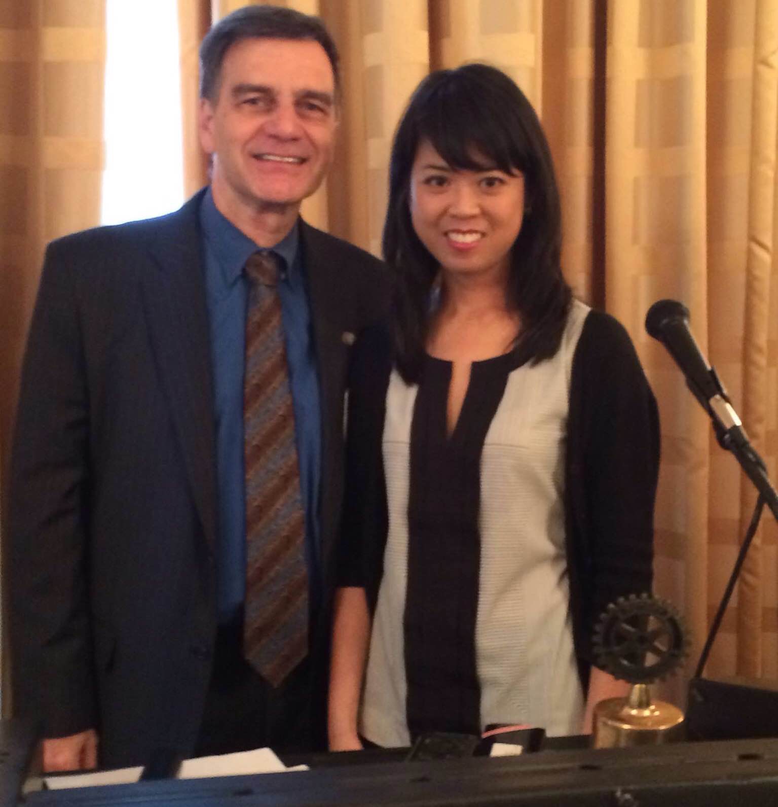 Jan Brown and Felicia Lin